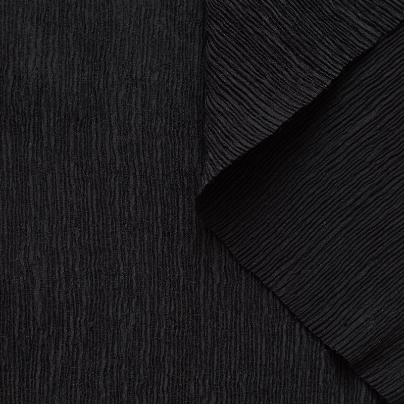 T22A01800 | Silk Micro Pliss Black