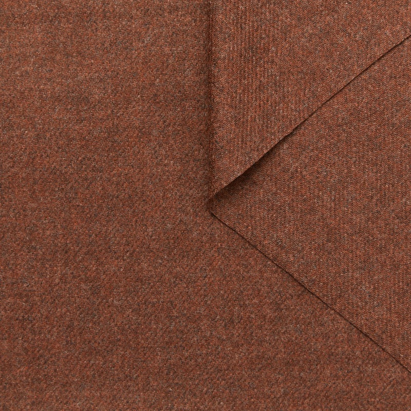 T23V05911 | Wool Melange Diagonal Flannel Sea Storm