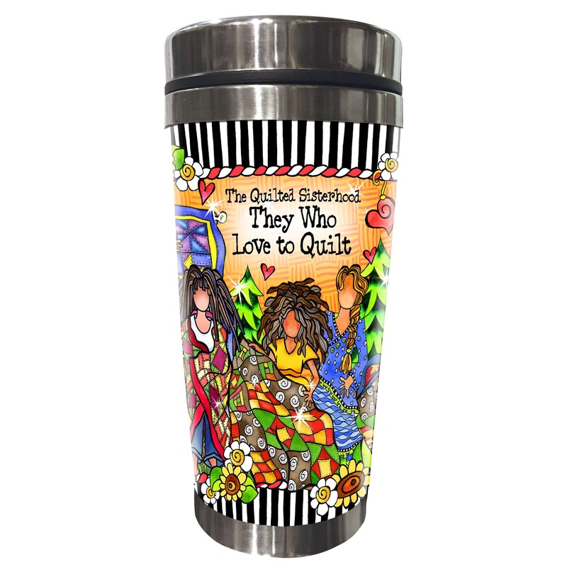 Quilt Sisterhood Stainless Steel Tumbler