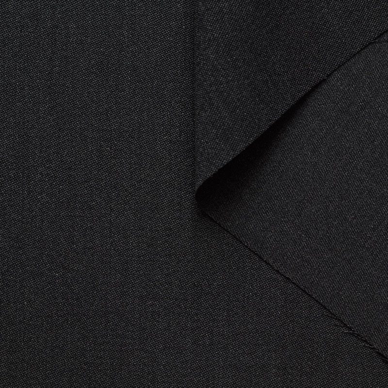 T22A01408 | Dry Wool Grain de Poudre Stretch Limo