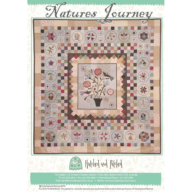 Natures Journey Quilt Pattern by Anni Downs
