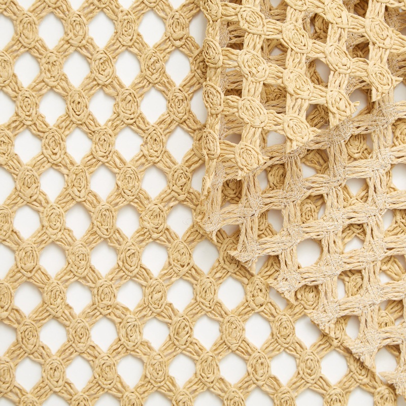 T23M05733 | Raffia-Like Roses Guipure Moonstone