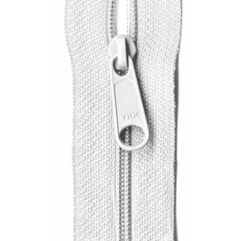 YKK 14" Zipper White