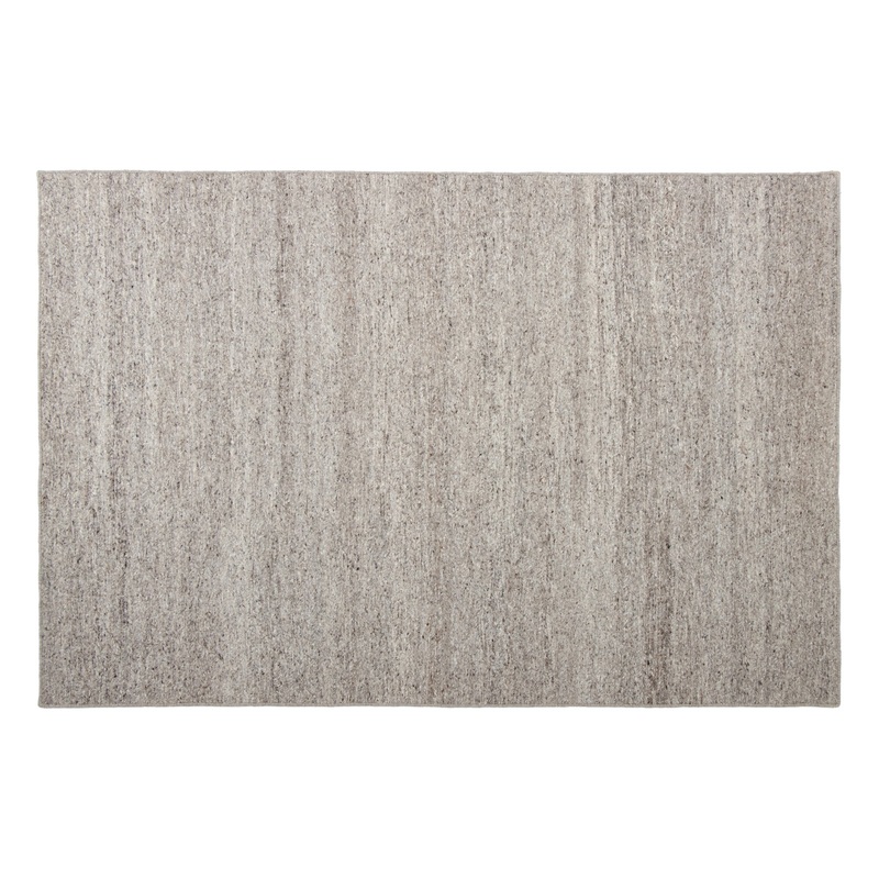 Wool Soumak Rug in gray - Custom - 10' Wide