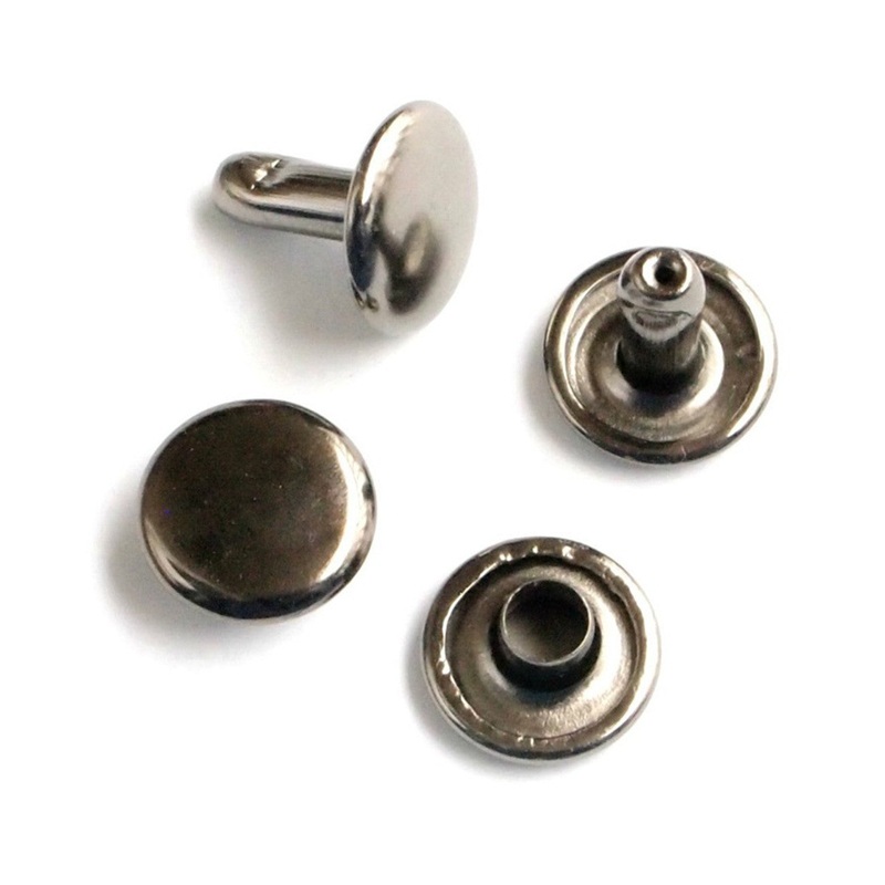 Sallie Tomato Small Rivets Gunmetal STS129B