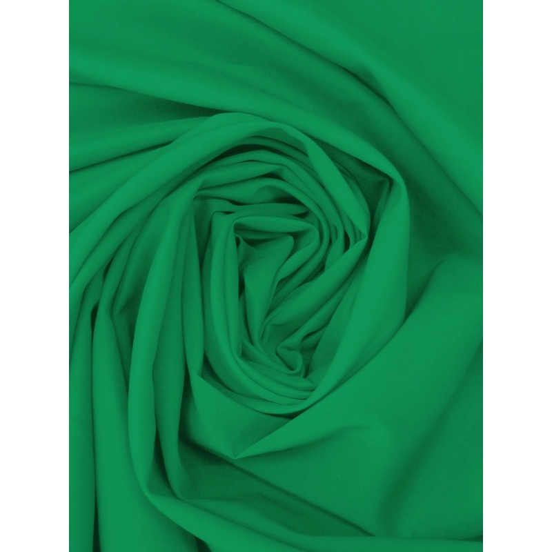 Shamrock Green Nylon/Silk/Spandex Stretch Chiffon 52W