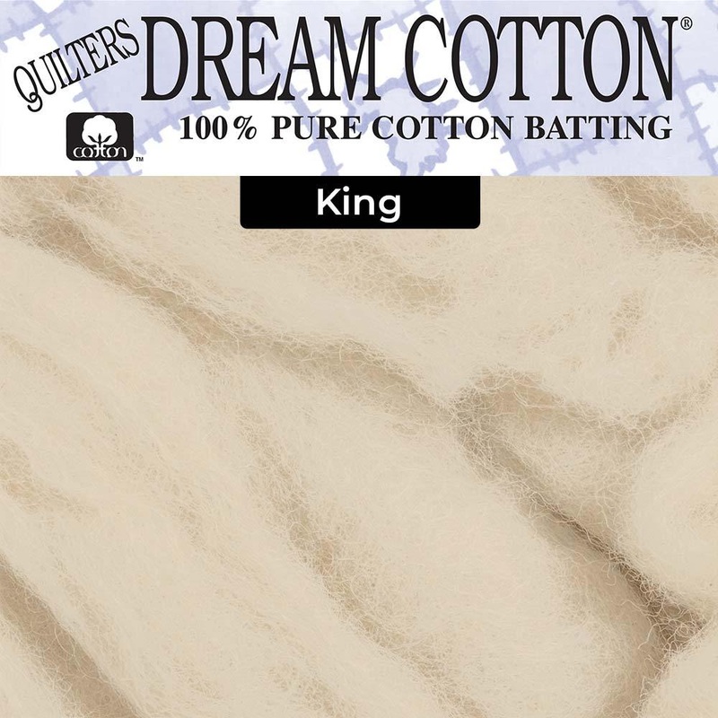 Quilters Dream - 100% Cotton - Deluxe - 122" x 120" - Natural King