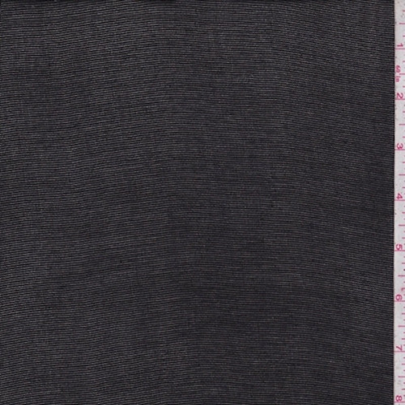 3 YD PC-Black Wool Blend Mesh Fabric