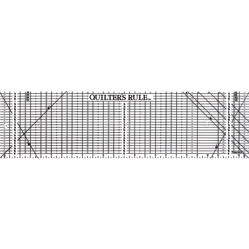 Quilter's Rule 6 1/2in x 24in Ruler With Grids