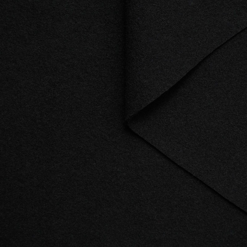 T24B10675 | Double Face Cashmere Black