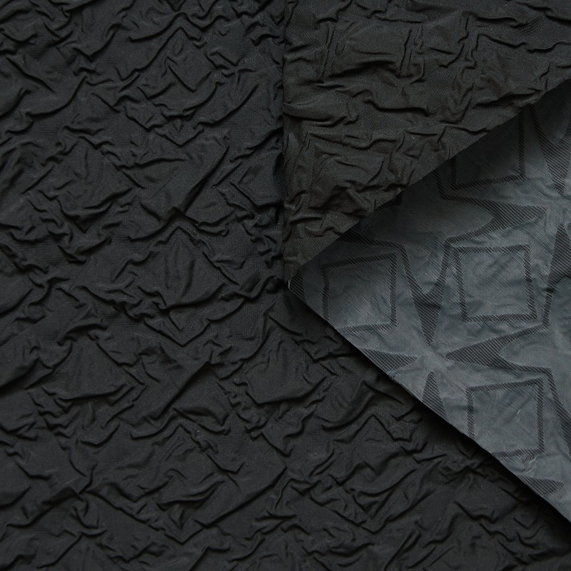 T26M14899 | Jacquard Cloqu Black