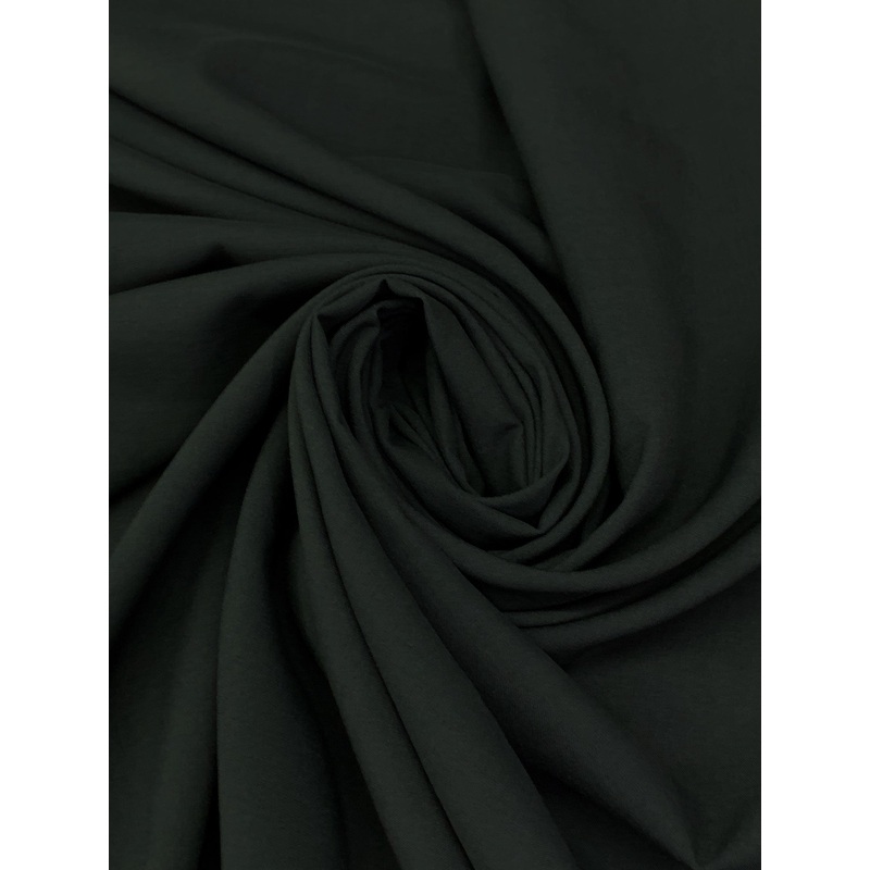 Ink Gray Polyester/Recycled Seawool Performance Shirt Weight Woven - Robert Kaufman - 55W