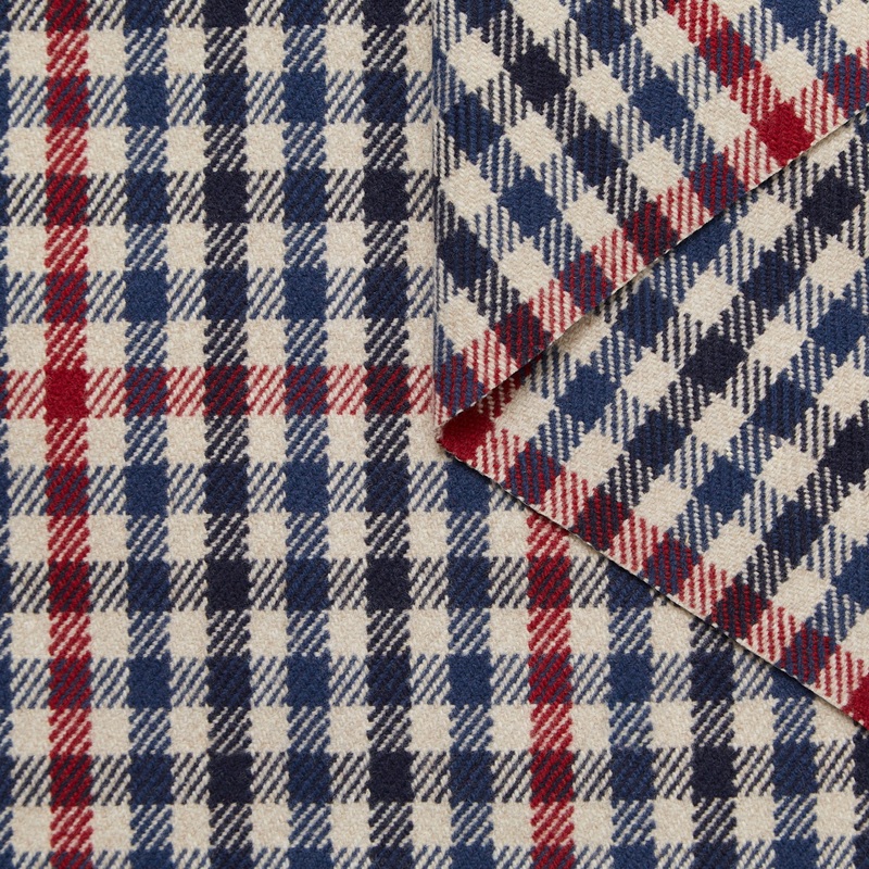 T23W06054 | Double Face Gigham Wool Nomad