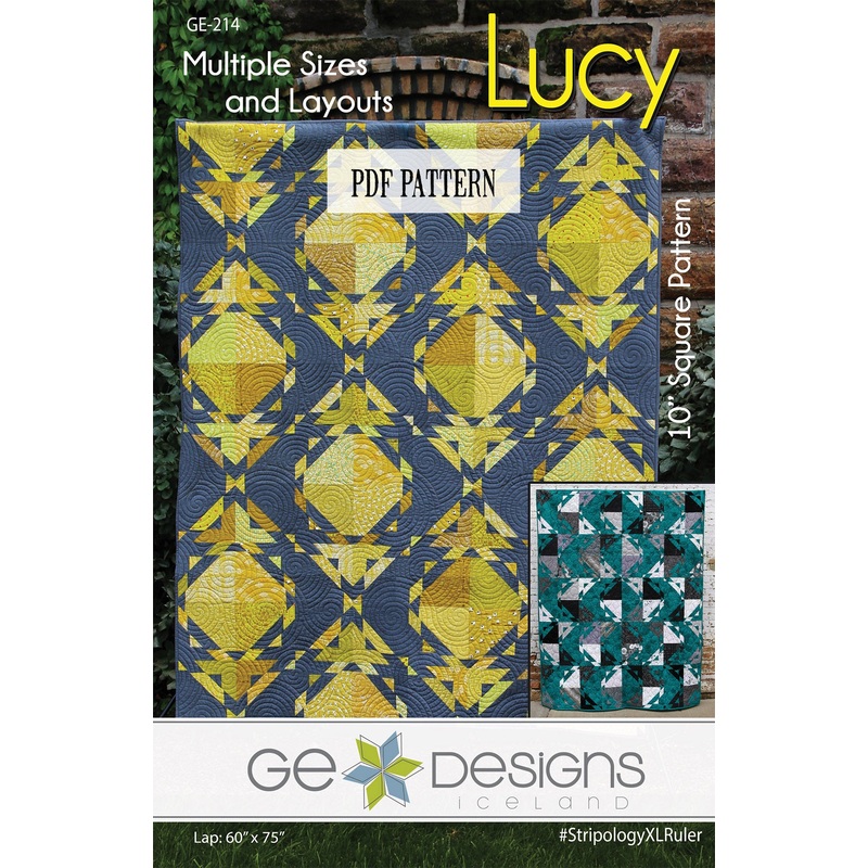 Lucy - 10" Square PDF Pattern 214