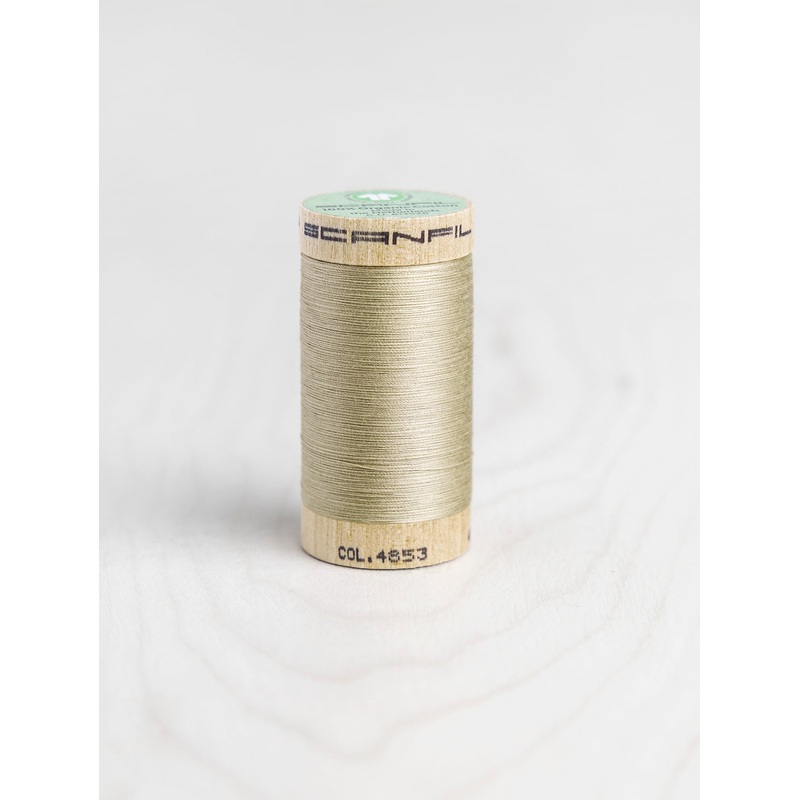 Scanfil Organic Cotton 50wt Thread 500 yards - Safari 4853