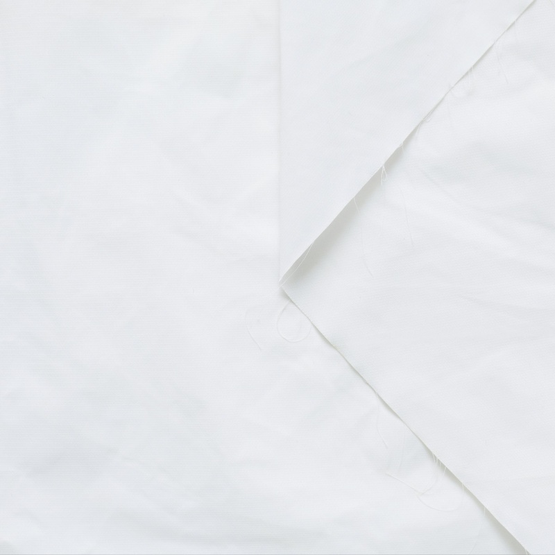 T21B00551 | Water Repellent Parachute Micro Diamonds & Dots Bright White