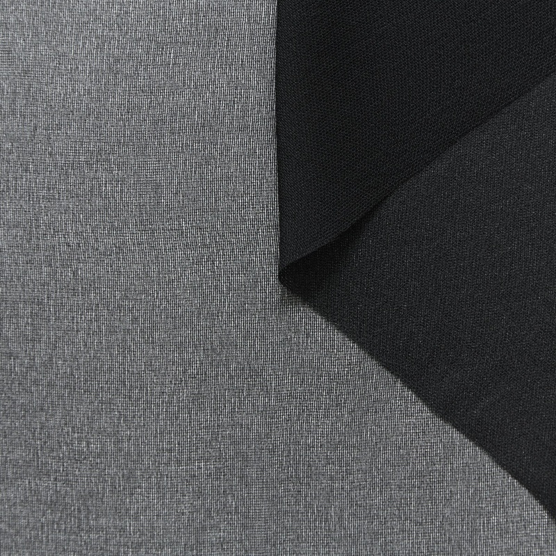 T25M12461 | Silk Gauze Black