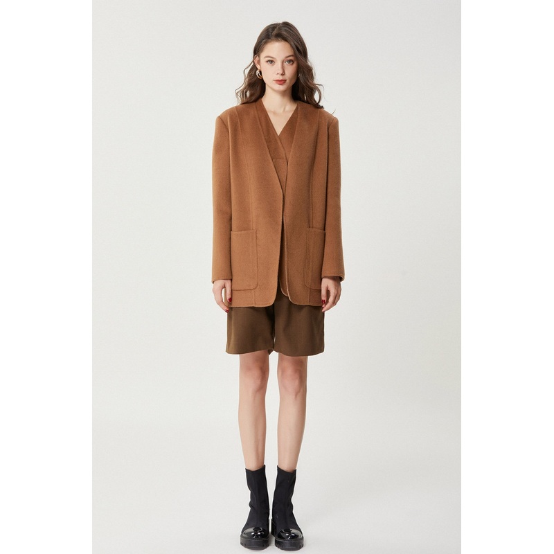 Fangyan | Olga Wool Gilet and Coat Set