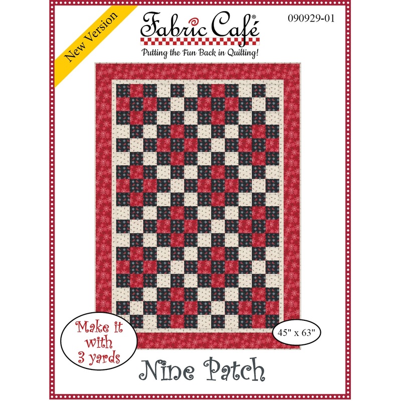 Nine Patch 3-Yard Quilt Pattern
