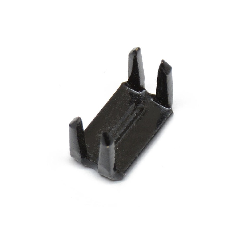 YKK #5 Vislon Bottom Stops Black - 9938