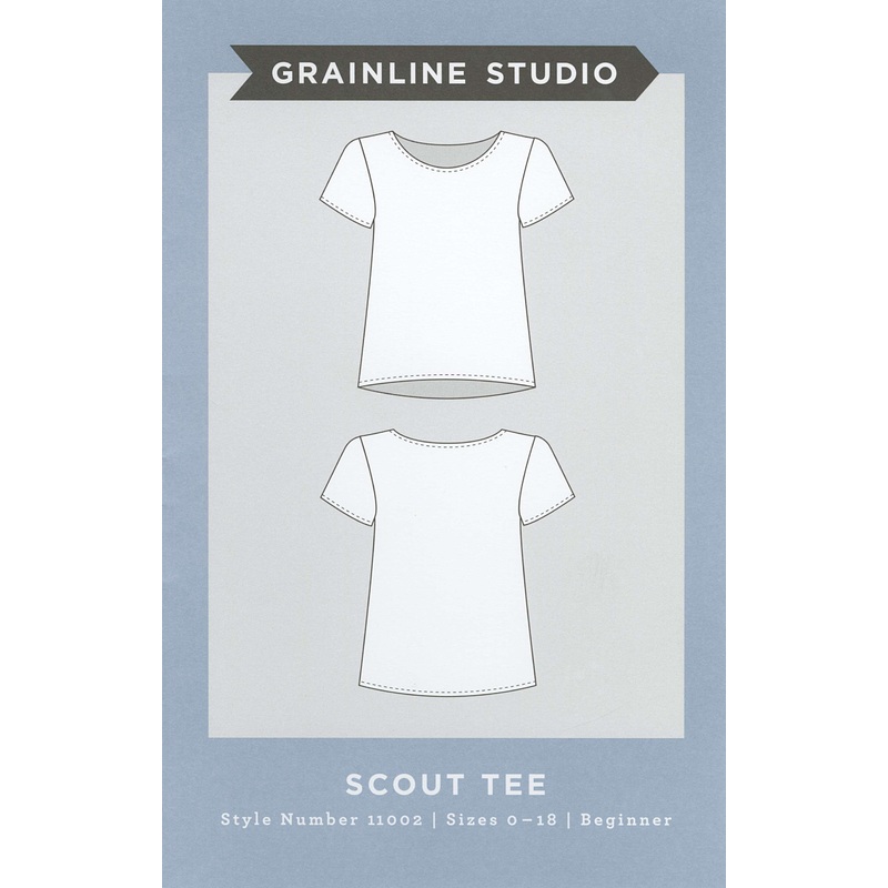 Scout Tee Shirt Pattern by Grainline Studio
