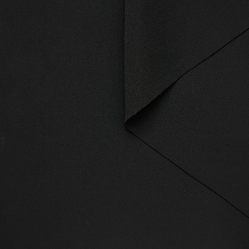 T25B14581 | Shiny Double Face Scuba Black