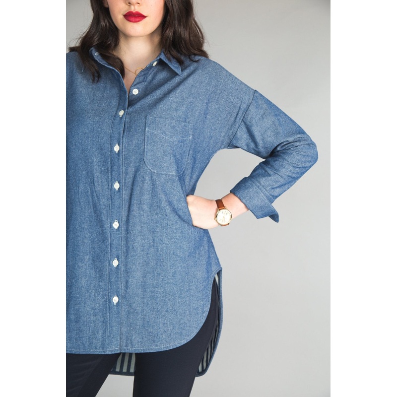 Kalle Shirtdress Sleeve PDF Pattern Expansion