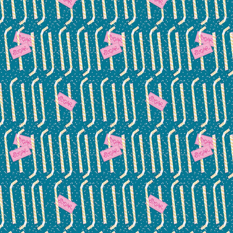 Straws - Teal