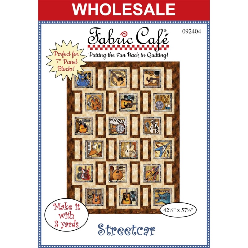 Streetcar 3-Yard Quilt Pattern