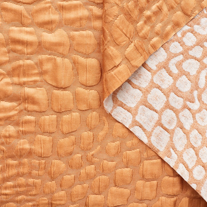 T22A02546 | Shiny Croco Jacquard Sudan Brown