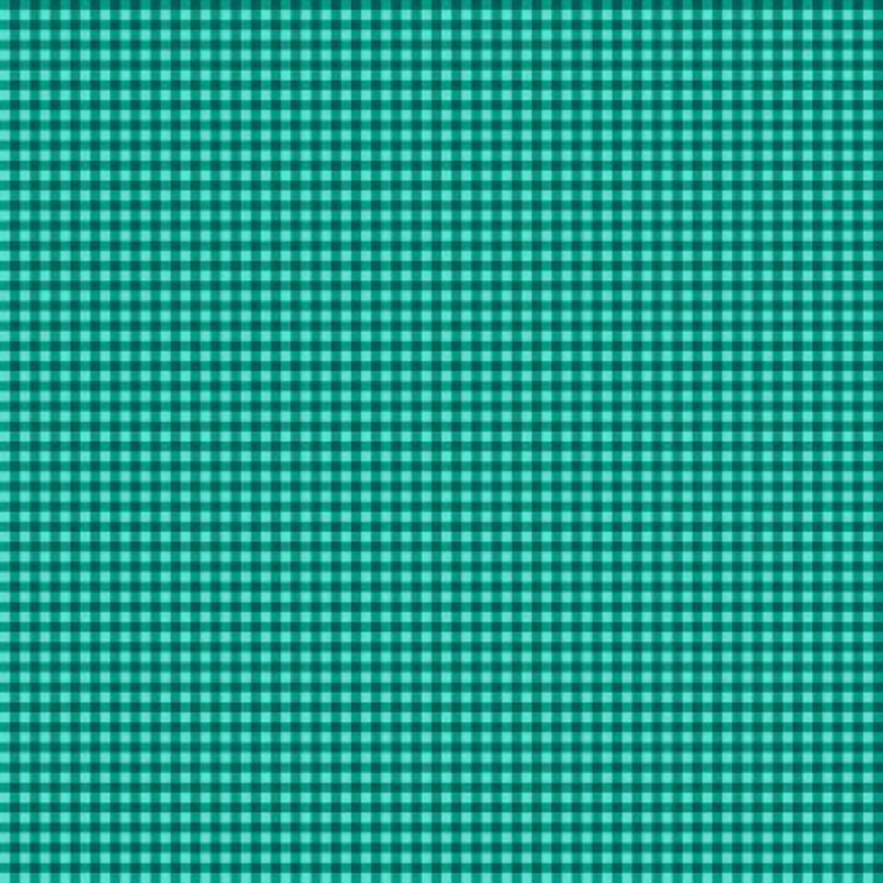 Teal Mini Gingham Classics 1817-39161-747