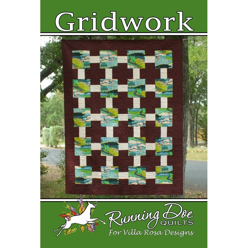 Villa Rosa Pattern Gridwork VRD009