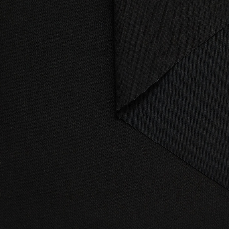 T24F09671 | Stretch Cotton Drill Black