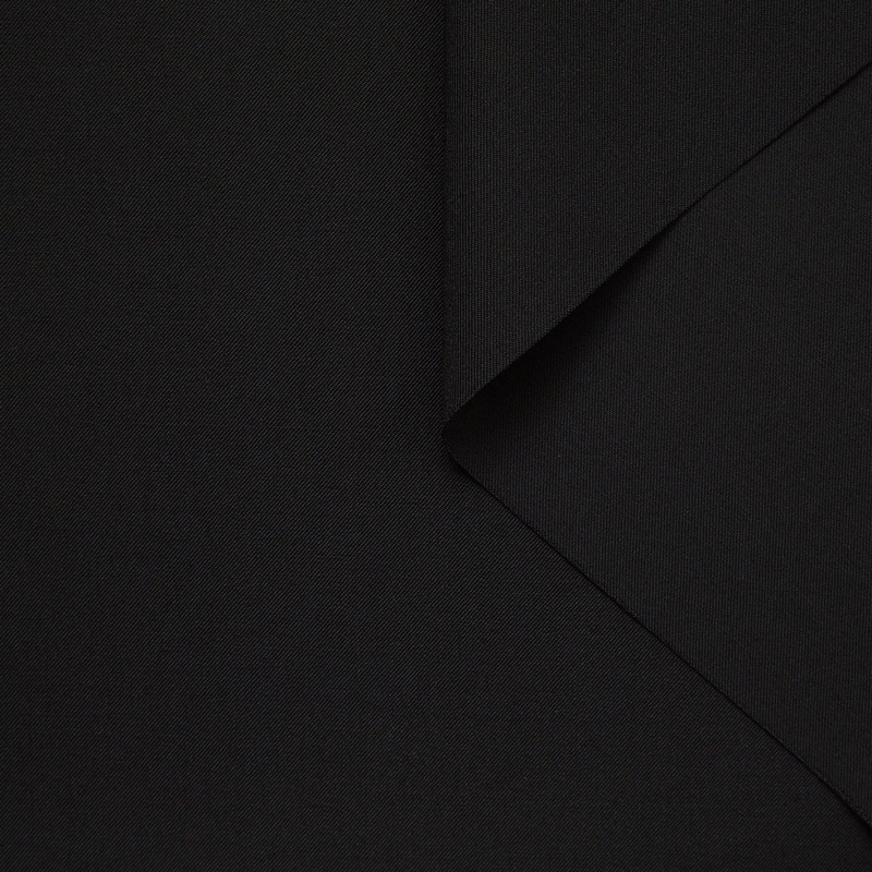 T23A05181 | Virgin Wool Diagonal Tuxedo Black