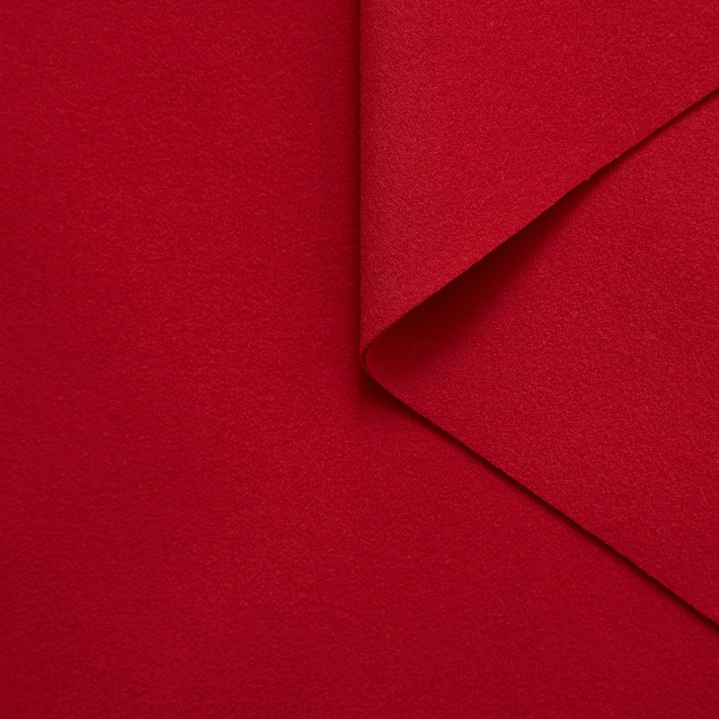T24M06617 | Splittable Felted Wool & Cashmere Red Dahlia