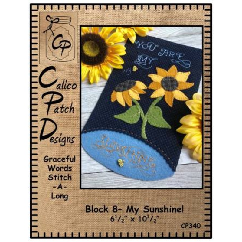 Graceful Words 8: My Sunshine Wool Pattern