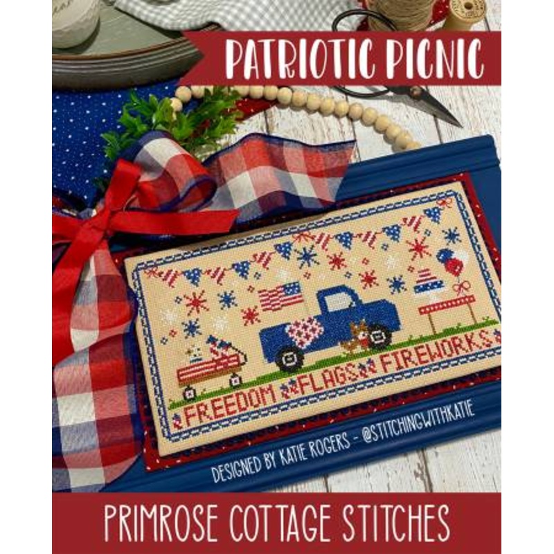 Patriotic Picnic Cross Stitch