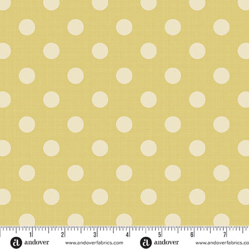 Quiltessential Large Dot by Laundry Basket Quilts in Sunny A-1674-Y