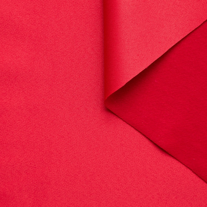T25B14609 | Double Face Crepe Back Brushed GRS Ribbon Red
