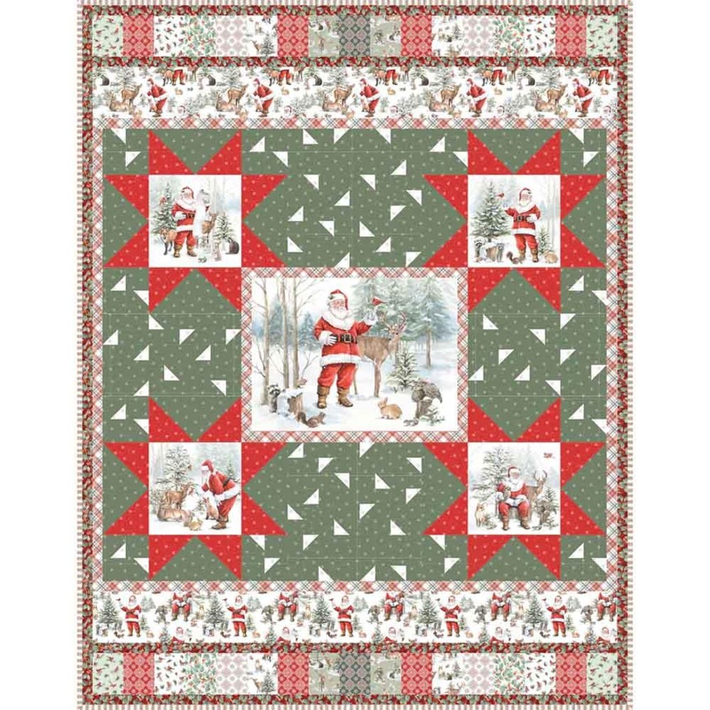 Woodland Whispers - Lucy Fazely - Leslie Trimbach - P&B Textiles - Quilt Kit