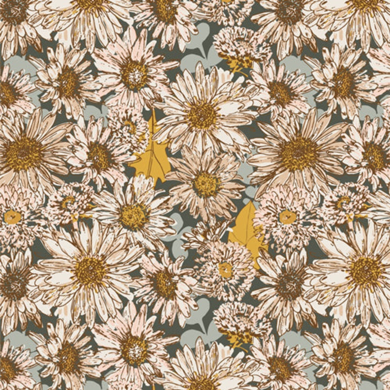 1 Yard 26" Remnant of Chasing Daisies | Shine On