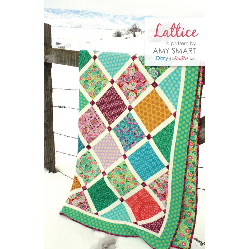 Amy Smart Lattice Quilt DQ-1604