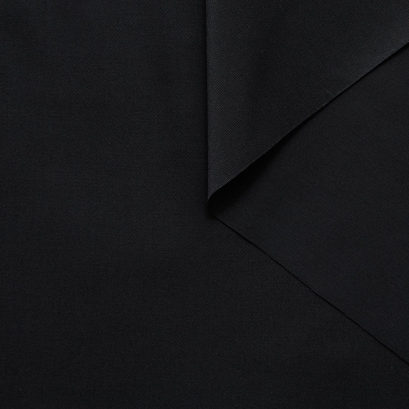 T25B13945 | Stretch Cotton Gabardine BCI Black
