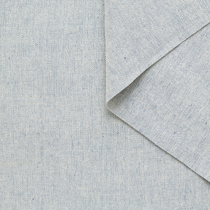 T25M14194 | Bicolor Cotton Canvas GOTS High Tide