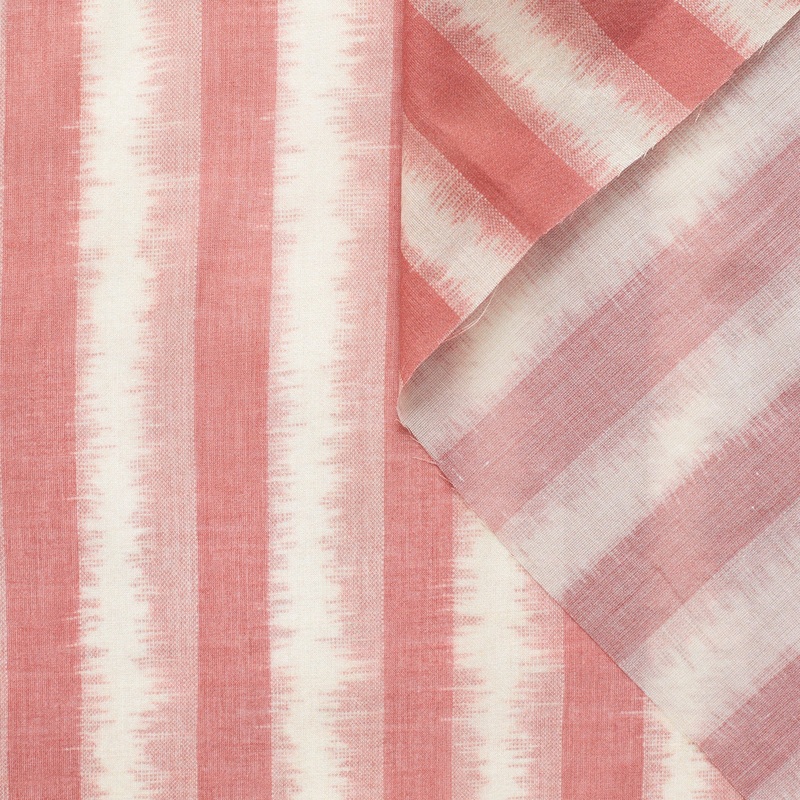 T22N01270 | Blurry Stripe Cotton Muslin Mauveglow