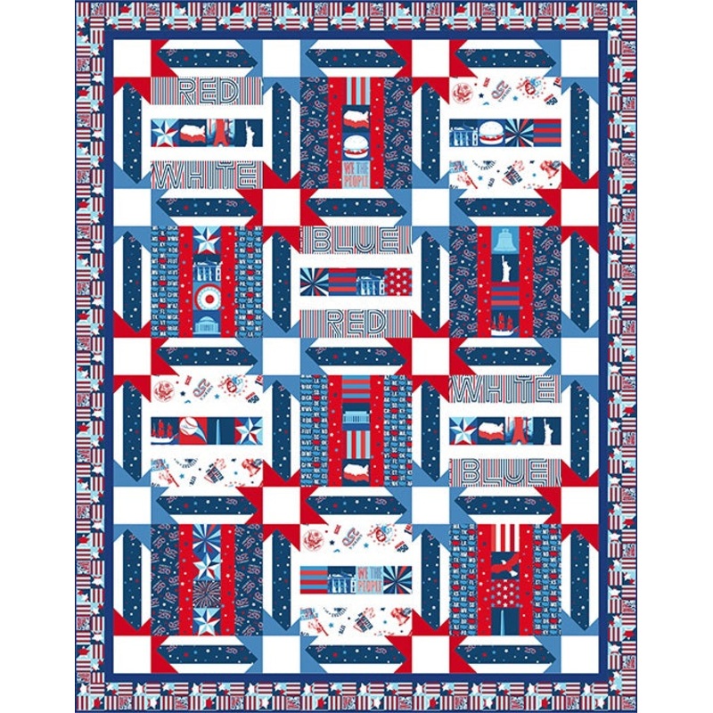 Northcott Fabrics American Liberty Quilting Pattern PTN3638