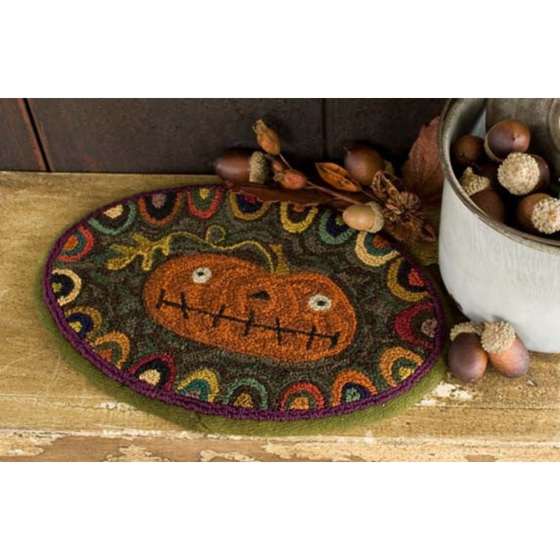 Prize Pumpkin Punchneedle Pattern by Shawn Williams