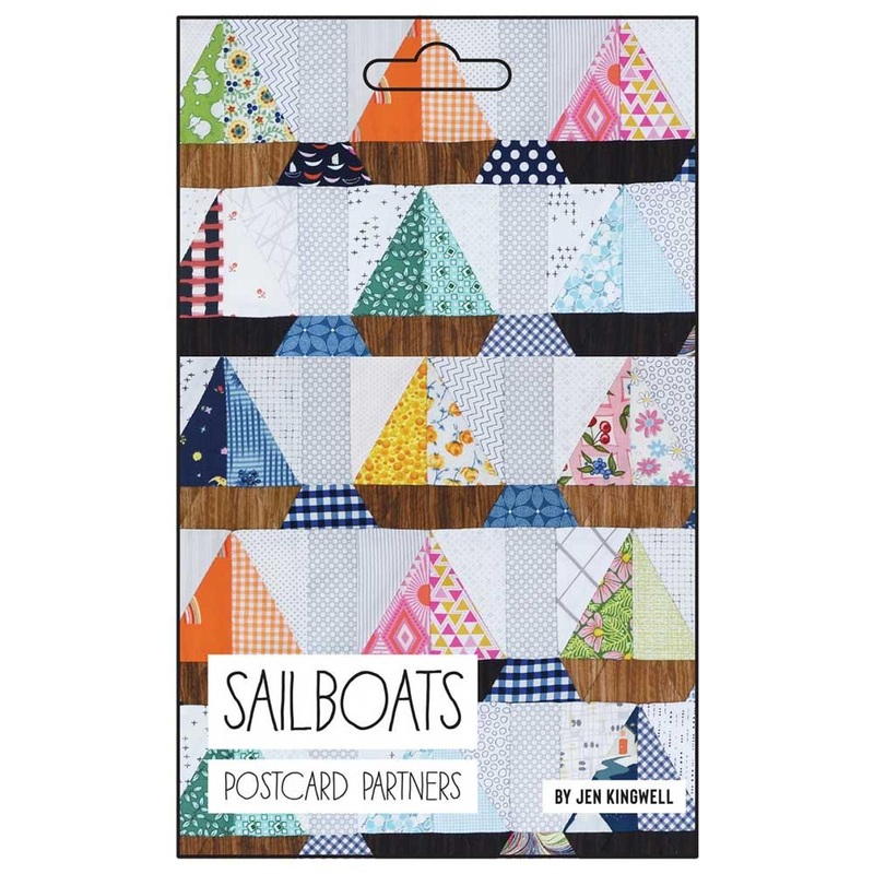 Sail Boats Postcard PartnerPattern