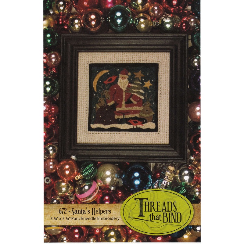 Santa's Helpers Punchneedle Pattern by Shawn Williams