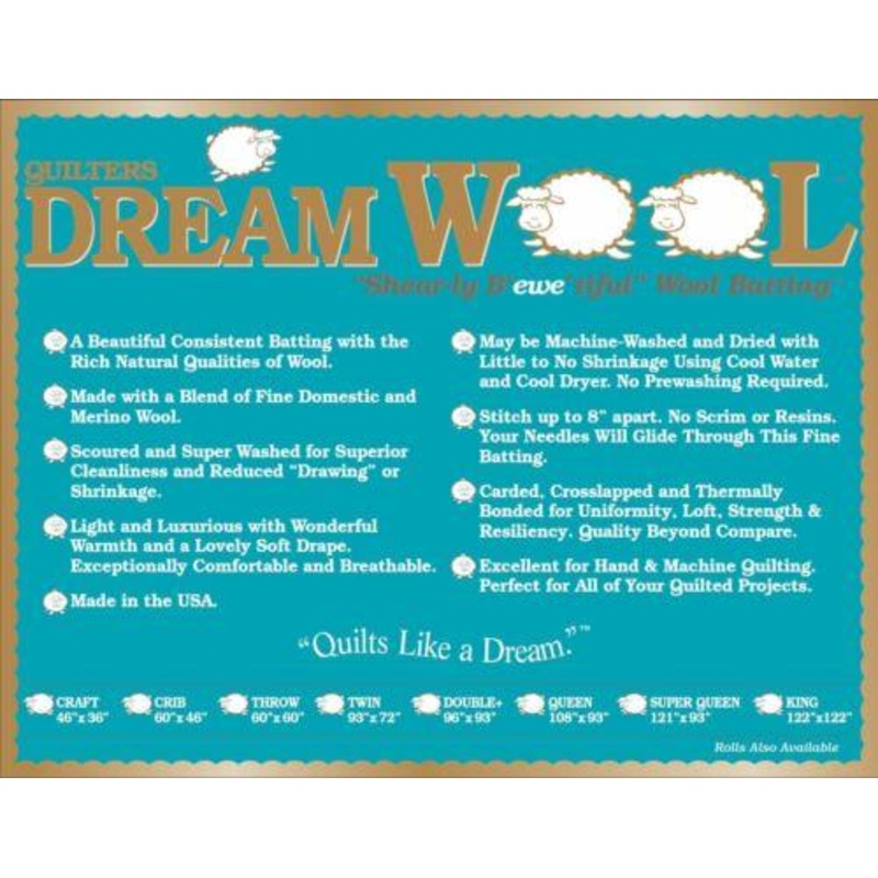 Quilter's Dream Wool 93 x 108 Queen
